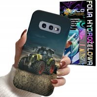ETUI CASE DO SAMSUNG S10E - TRAKTOR CIĄGNIK POLE ROLNIK PLECKI + FOLIA