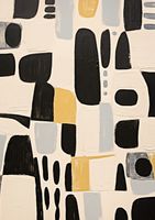 Plakat 59,4x84,1cm Geometria Cieni