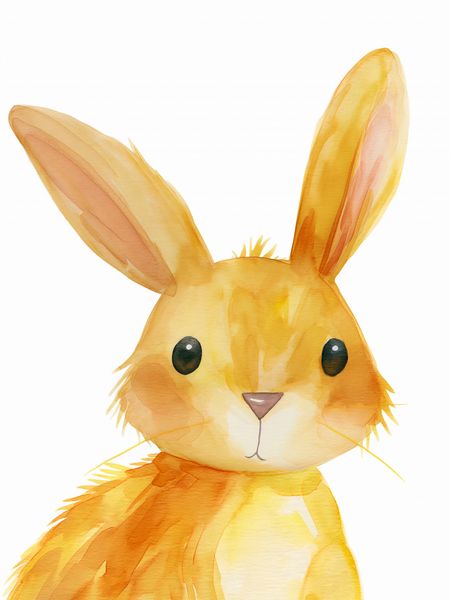 Plakat 15x20cm Słodki Zajączek zdjęcie 1