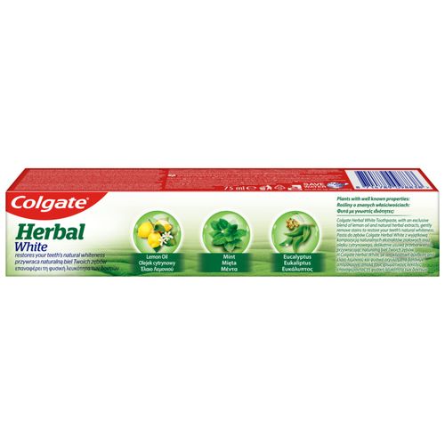 Colgate Tp 75Ml Herbal White - Restores Your Teeths Natural Whiteness na Arena.pl
