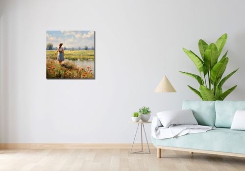Obraz 60x60cm Wiejski Spokój na Arena.pl
