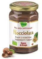 Krem z Orzechów Laskowych i Kakao BIO 250g - Bezglutenowy Rigoni di Asiago
