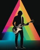 Plakat 40x50cm Pryzmat przez Gitarę