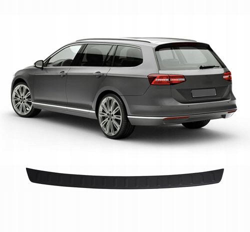 VW PASSAT B8.5 SW 2019 Listwa Nakładka na Zderzak Tylni Czarna ABS na Arena.pl