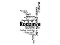 40X60CM RODZINA OBRAZ DRUK