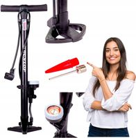 POMPKA ROWEROWA WARSZTATOWO Z MANOMETREM DUNLOP