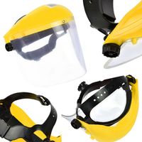 MASKA OCHRONNA OSŁONA Z SZYBĄ PCV G81065Z PEŁNOTWARZOWA DO KOSY