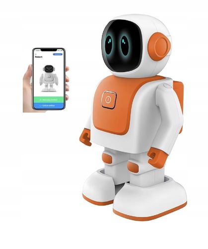 INTERAKTYWNY ROBOT ZDALNIE STEROWANY TELEFONEM PROGRAMOWANY BLUETOOTH na Arena.pl