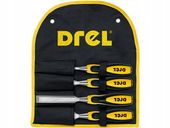 ZESTAW DŁUTA DŁUT STOLARSKICH PŁASKICH DO DREWNA 6mm 12mm 20mm 25mm