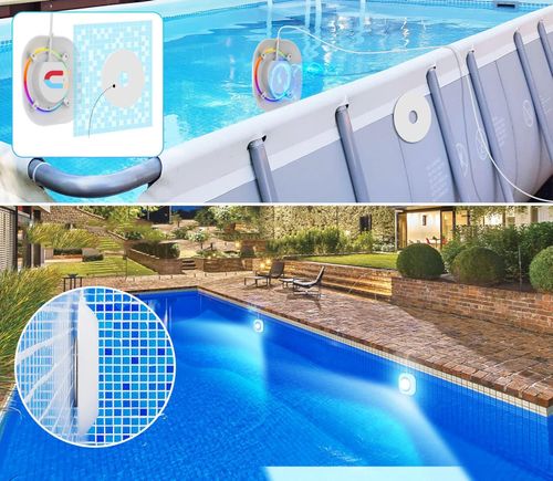 Podwodne światło LED 40W LyLmLe magnetyczne ściemniane do basenu na Arena.pl