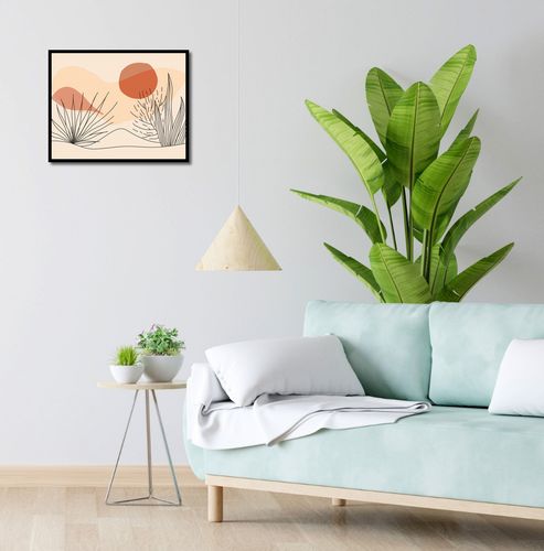 Plakat 50x40cm Miękka Roślinność na Arena.pl