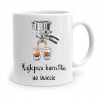 Dla Baristy Baristki Kawiarki Kubek Na Prezent Z Nadrukiem Ze Zdjęciem