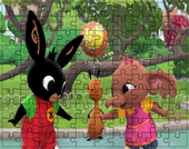 Puzzle Królik Bing