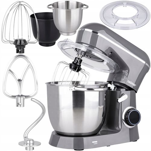 ROBOT KUCHENNY PLANETARNY ZELMER MIKSER WIELOFUNKCYJNY 3 MIESZADŁA 5L na Arena.pl