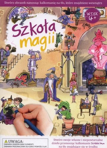Scribble Down kalkomania Szkoła Magii na Arena.pl