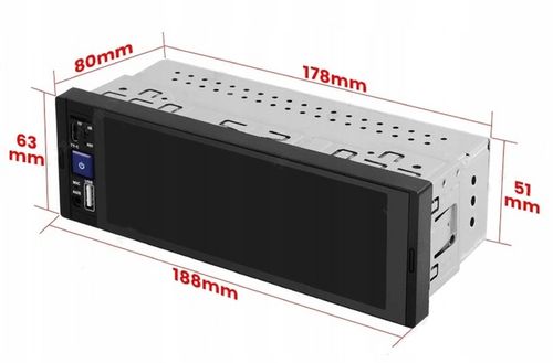 RADIO SAMOCHODOWE NAWIGACJA 1DIN ANDROID BT USB AUX KAMERA COFANIA CARPLAY na Arena.pl