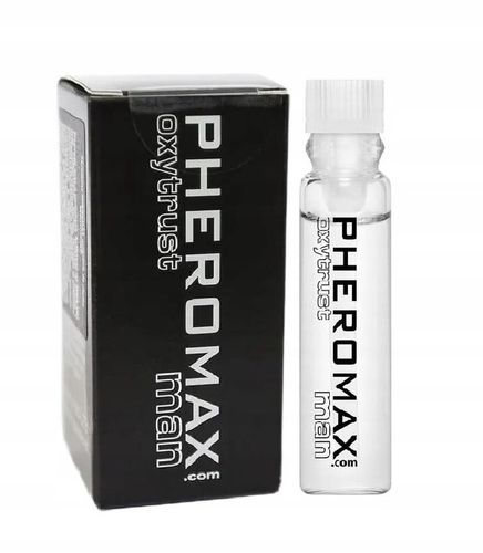 BEZZAPACHOWE MĘSKIE FEROMONY PHEROMAX OXYTRUST PRÓBKA 1ML na Arena.pl