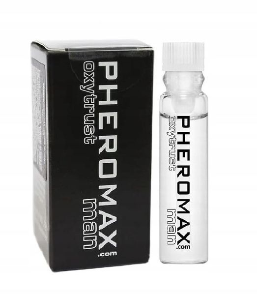 BEZZAPACHOWE MĘSKIE FEROMONY PHEROMAX OXYTRUST PRÓBKA 1ML zdjęcie 5