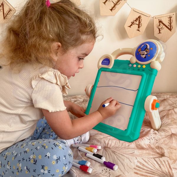 WOOPIE Dwustronna Tablica do Rysowania Gra Tetris 2w1 zdjęcie 14