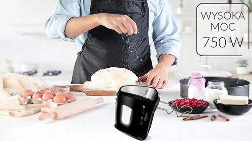 Mikser ręczny MPM MMR-19C CZARNY 750W na Arena.pl