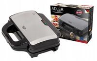 opiekacz do kanapek rozmiar usa xxl adler ad 3043