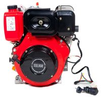 Silnik DIESEL 186F 9,5KM ZAGĘSZCZARKA KIPOR ESTART