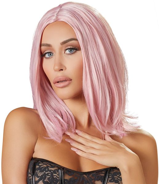 Wig, Bob, Pink zdjęcie 4
