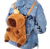 Plecak kapibara maskotka zabawka - pluszowa torebka capibara zwierzak