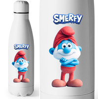 Termos - Butelka Termiczna - Smerfy