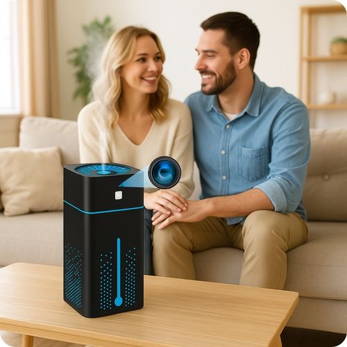 MINI KAMERA WIFI SZPIEGOWSKA W NAWILŻACZU CZUJNIK RUCHU PODGLĄD NA na Arena.pl