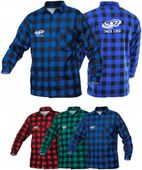 ODZIEŻ firmowa Z HAFTEM Koszula flanelowa robocza Z LOGO NAPISEM