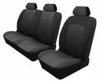Pokrowce na miarę Fiat Doblo 3 osoby od 2015