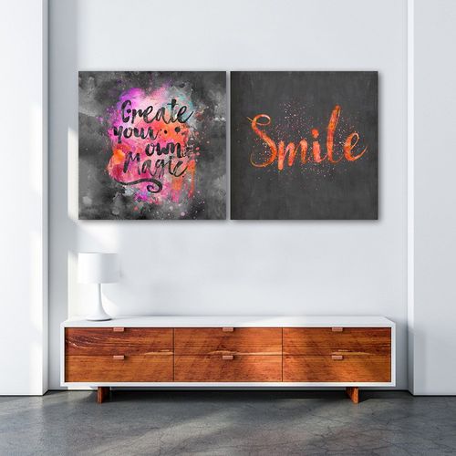 Obraz na płótnie – Canvas, Uśmiech 40x40 na Arena.pl