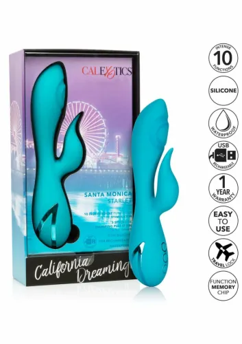 calexotics  santa monica starlet silikonowy masażer 10 trybow na Arena.pl