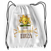 Plecak Sportowy Szkolny Dla Luizy Córki Dziecka Z Nadrukiem Ze Zdjęciem