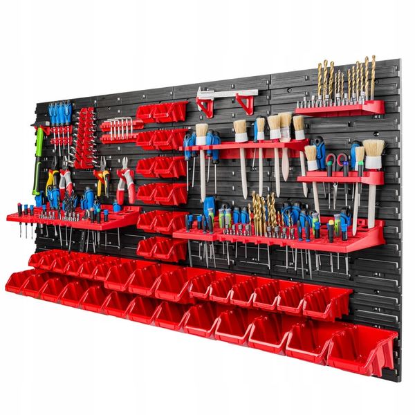 Tablica narzędziowa 156x78 cm Ścianka garaż regał zdjęcie 9