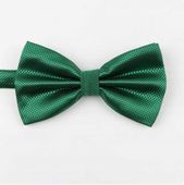 MUCHA muszka MĘSKA zielona gładka