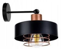 LAMPA KINKIET ścienny stały loft metal KUBEK 20 +