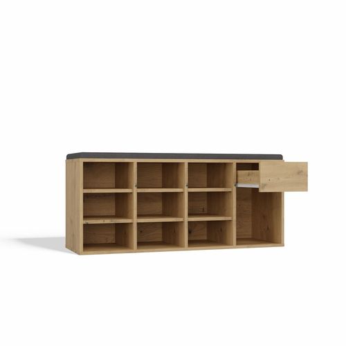 Szafka Na Obuwie Buty Otwarta TALLIN DĄB ARTISAN Do Przedpokoju na Arena.pl