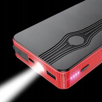 PRZENOŚNY ZASILACZ AWARYJNY DO SAMOCHODU WIELOFUNKCYJNY+KABEL ŁADUJĄCY USB