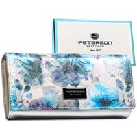 portfel damski skóra+pu ptn px24-1-npk-4597 blue