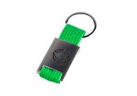 Breloki do kluczy jednostronny grawer 10 szt. kolor paska zielony