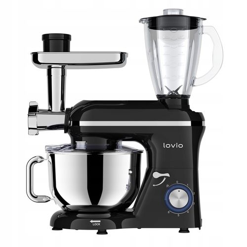Robot kuchenny mikser planetarny blender kielichowy maszynka do mięsa LOVIO na Arena.pl
