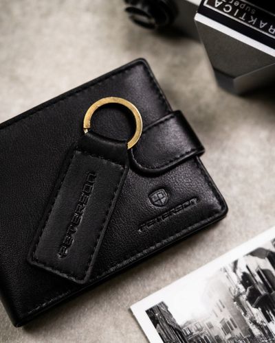 Peterson zestaw klasyczny portfel skórzany męski + brelok na Arena.pl