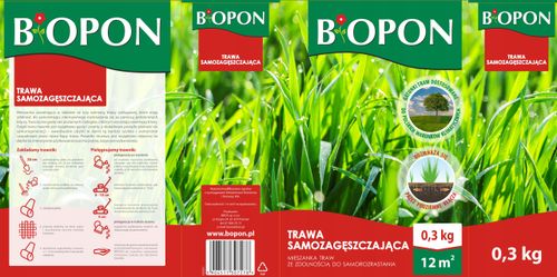 BOPON - Trawa Samozagęszczająca 12 m² - 0,3 kg na Arena.pl