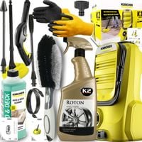 MYJKA CIŚNIENIOWA KARCHER K 2 COMPACT HOME DO FELG ZESTAW T-RACER BASIC