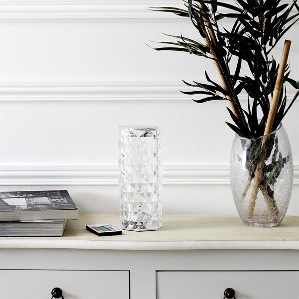 Lampka Crystal LED z pilotem 12 kolorów zdjęcie 3