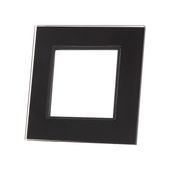 RAMKA SZKLANA POJEDYNCZA - CZARNA LIVOLO