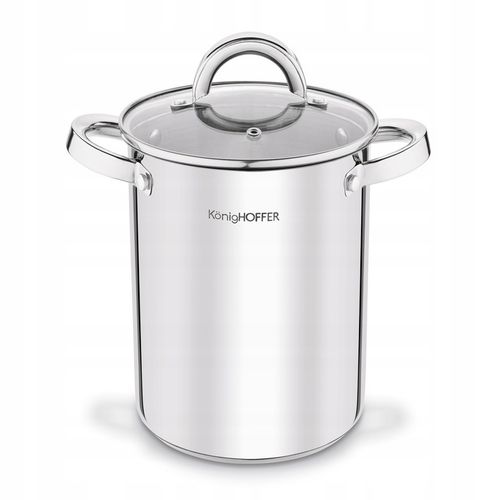 SZYNKOWAR z TERMOMETRE Zestaw Wędliniarski Garnek z SITKIEM 4L Konighoffer na Arena.pl