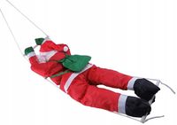 MIKOŁAJ NA DRABINCE 120cm BOŻE NARODZENIE
